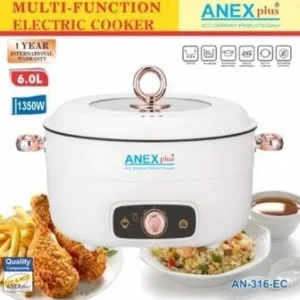 ANEX Plus Multi-Function Electric Cooker 6.0L